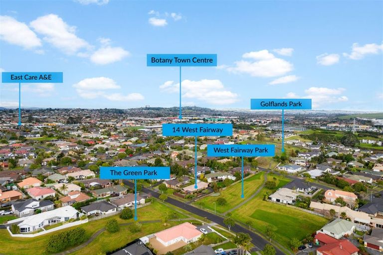 Photo of property in 14 West Fairway, Golflands, Auckland, 2013