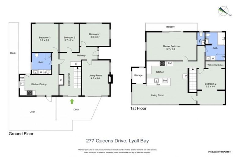 Photo of property in 277 Queens Drive, Lyall Bay, Wellington, 6022