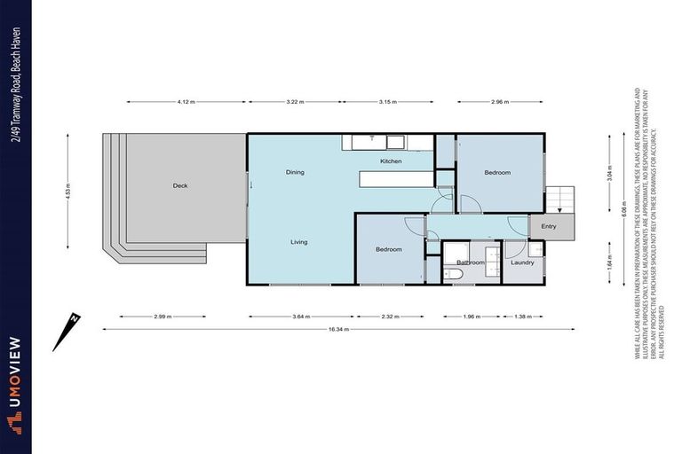 Photo of property in 2/49 Tramway Road, Beach Haven, Auckland, 0626