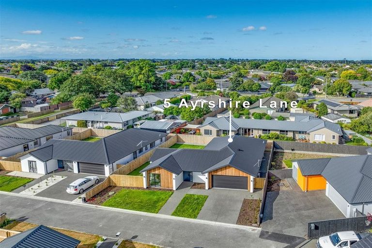Photo of property in 5 Ayrshire Lane, Halswell, Christchurch, 8025