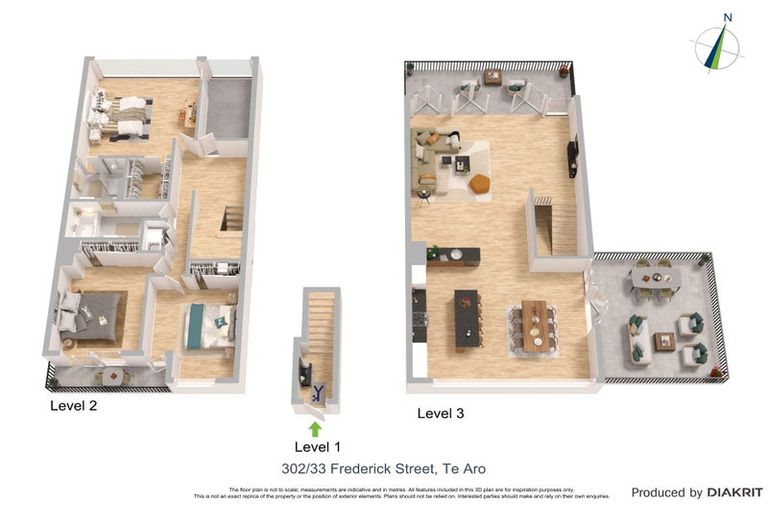 Photo of property in Croxley Mill Apartments, 302/33 Frederick Street, Te Aro, Wellington, 6011