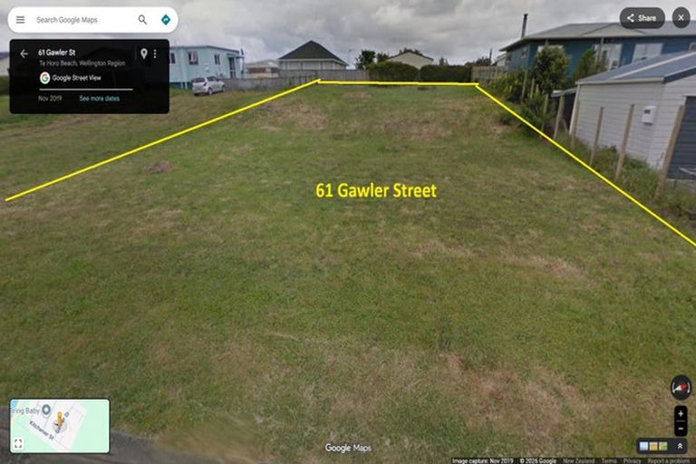 Photo of property in 61 Gawler Street, Te Horo Beach, Otaki, 5581