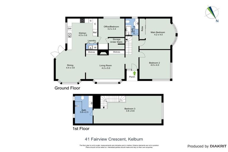 Photo of property in 41 Fairview Crescent, Kelburn, Wellington, 6012