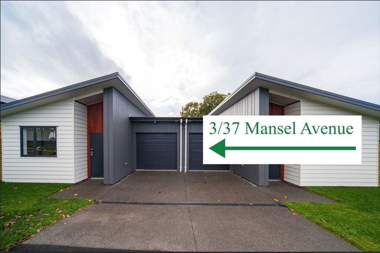 Photo of property in 3/37 Mansel Avenue, Hillcrest, Hamilton, 3216
