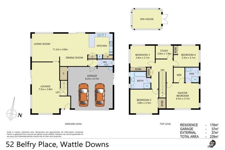 Photo of property in 52 Belfry Place, Wattle Downs, Auckland, 2103