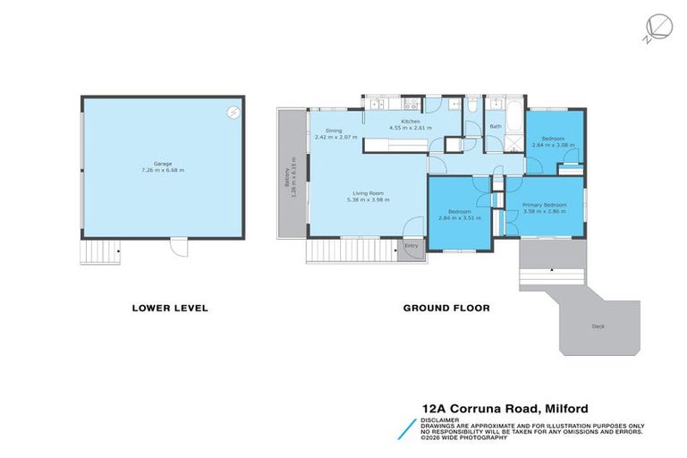 Photo of property in 1/12 Corunna Road, Milford, Auckland, 0620