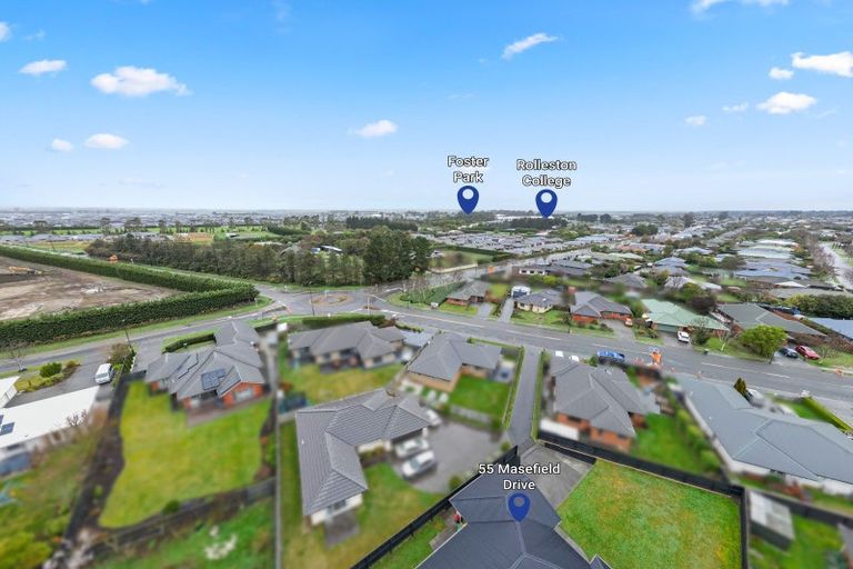 Photo of property in 55 Masefield Drive, Rolleston, 7614
