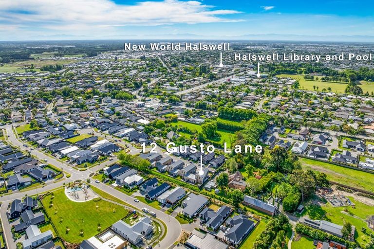 Photo of property in 12 Gusto Lane, Halswell, Christchurch, 8025