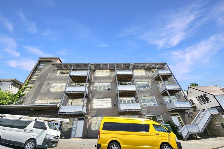 Photo of property in Vespa Apartments, 203/20 Hanson Street, Mount Cook, Wellington, 6021
