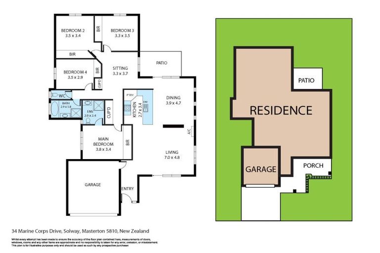 Photo of property in 34 Marine Corps Drive, Solway, Masterton, 5810