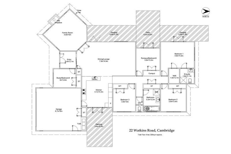 Photo of property in 22 Watkins Road, Cambridge, 3434