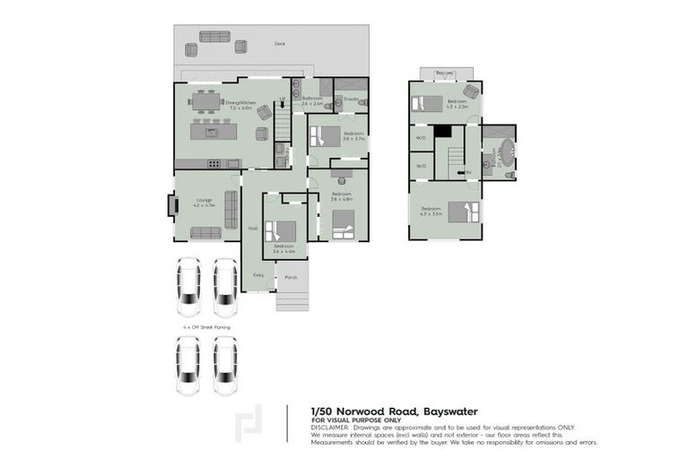 Photo of property in 1/50 Norwood Road, Bayswater, Auckland, 0622