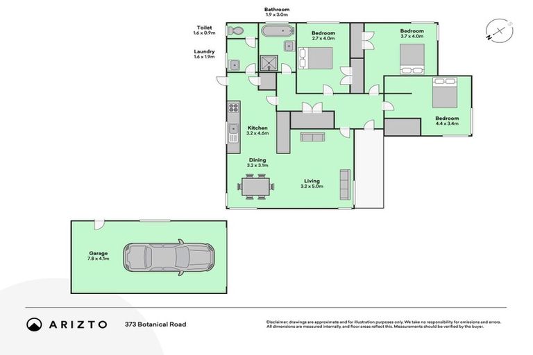 Photo of property in 373 Botanical Road, West End, Palmerston North, 4412