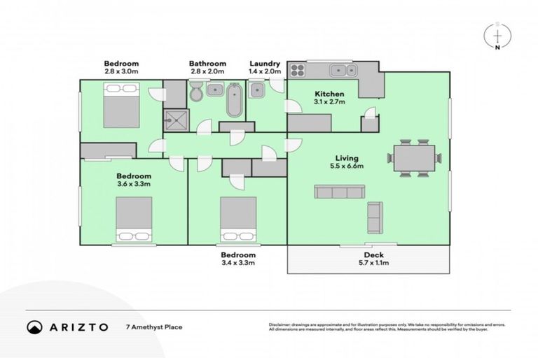 Photo of property in 7 Amethyst Place, Pukehangi, Rotorua, 3015