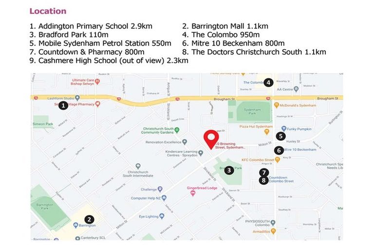 Photo of property in 7/10 Browning Street, Sydenham, Christchurch, 8023