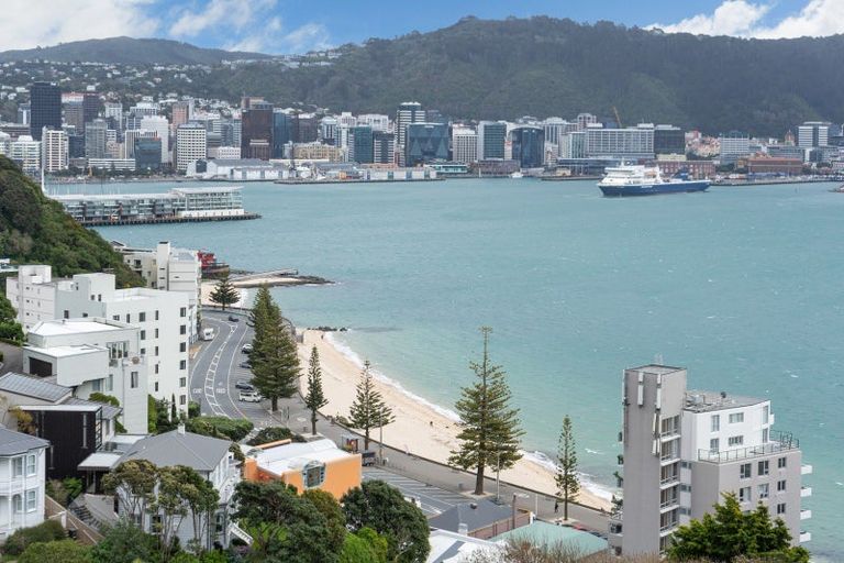 Photo of property in Alto Apartments, 4a/22 Telford Terrace, Oriental Bay, Wellington, 6011