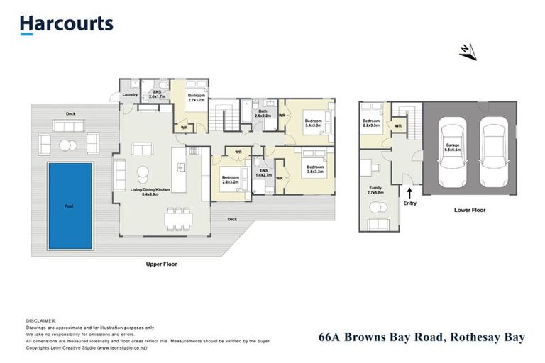 Photo of property in 1/66 Browns Bay Road, Rothesay Bay, Auckland, 0630