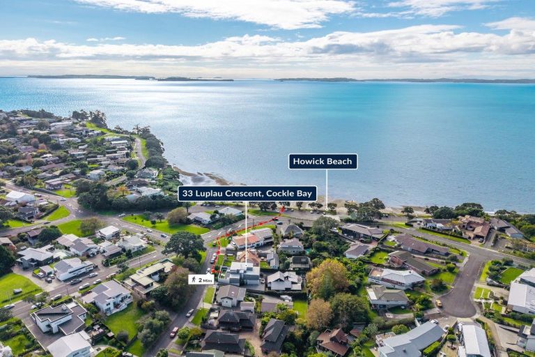 Photo of property in 33 Luplau Crescent, Cockle Bay, Auckland, 2014