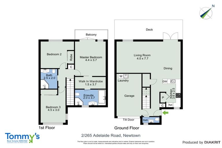 Photo of property in 2/265 Adelaide Road, Newtown, Wellington, 6021