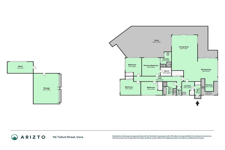 Photo of property in 116 Talbot Street, East Gore, Gore, 9771