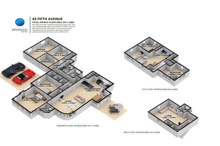 Photo of property in 43 Fifth Avenue, Enderley, Hamilton, 3214