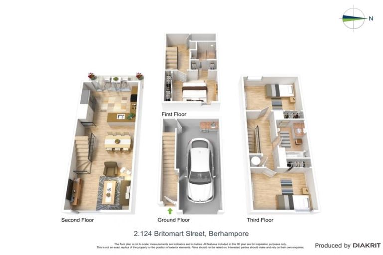 Photo of property in 2/12 Stanley Street, Berhampore, Wellington, 6023