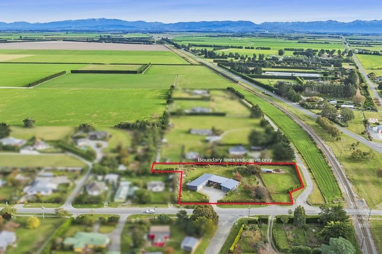 Photo of property in 1251 Courtenay Road, Kirwee, Darfield, 7571