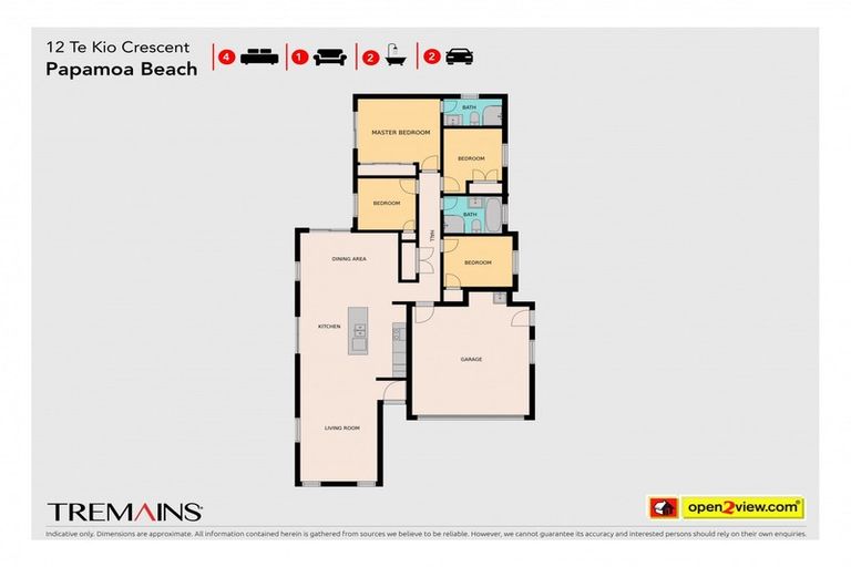 Photo of property in 12 Te Kio Crescent, Papamoa Beach, Papamoa, 3118