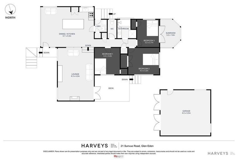 Photo of property in 21 Sunvue Road, Glen Eden, Auckland, 0602