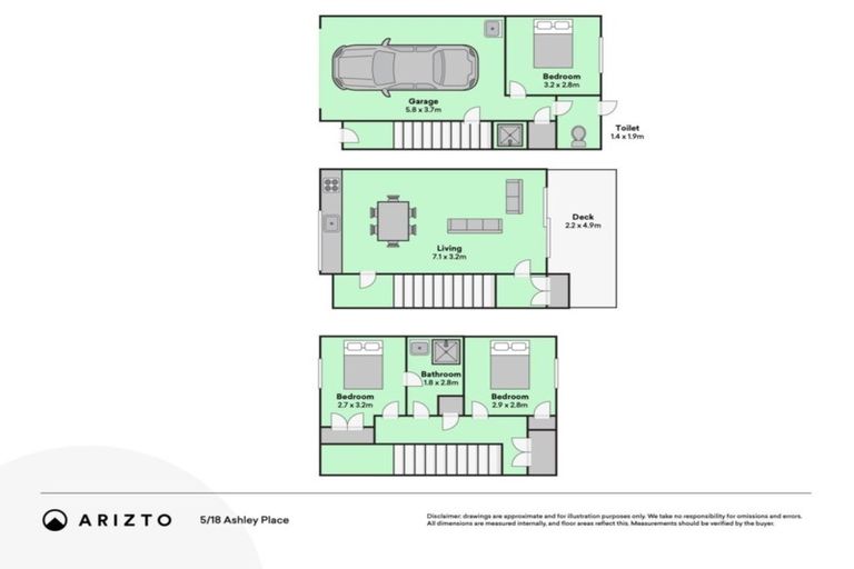 Photo of property in 5/18 Ashley Place, Papamoa Beach, Papamoa, 3118