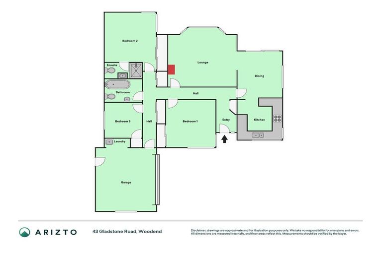 Photo of property in 43 Gladstone Road, Woodend, 7610