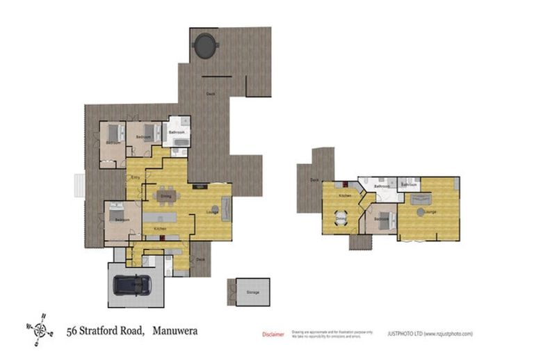 Photo of property in 56 Stratford Road, Manurewa, Auckland, 2105