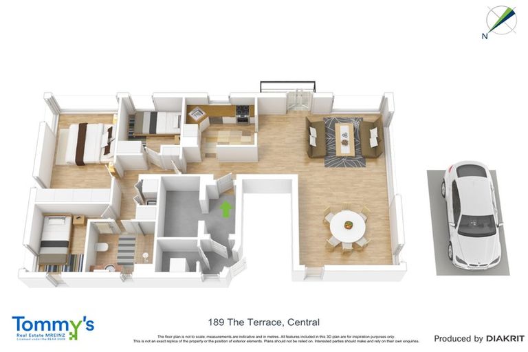 Photo of property in Jellicoe Towers, 191 The Terrace, Wellington Central, Wellington, 6011