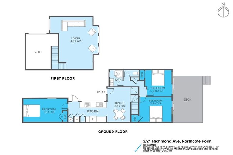 Photo of property in 2/21 Richmond Avenue, Northcote Point, Auckland, 0627