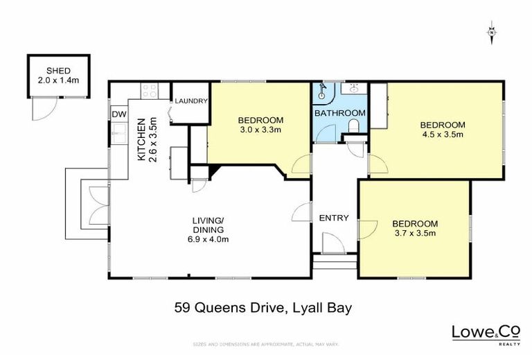 Photo of property in 59 Queens Drive, Lyall Bay, Wellington, 6022