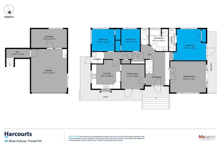 Photo of property in 6a Brian Avenue, Forrest Hill, Auckland, 0620