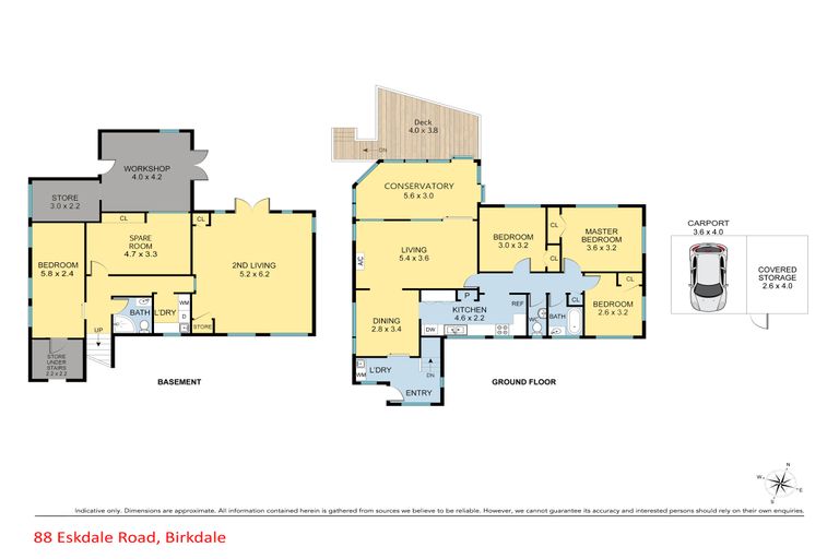 Photo of property in 88 Eskdale Road, Birkdale, Auckland, 0626