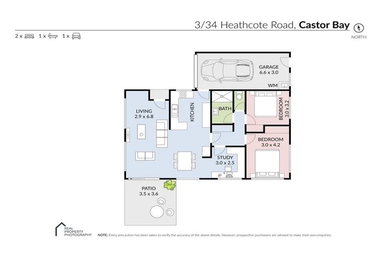 Photo of property in 3/34 Heathcote Road, Castor Bay, Auckland, 0620