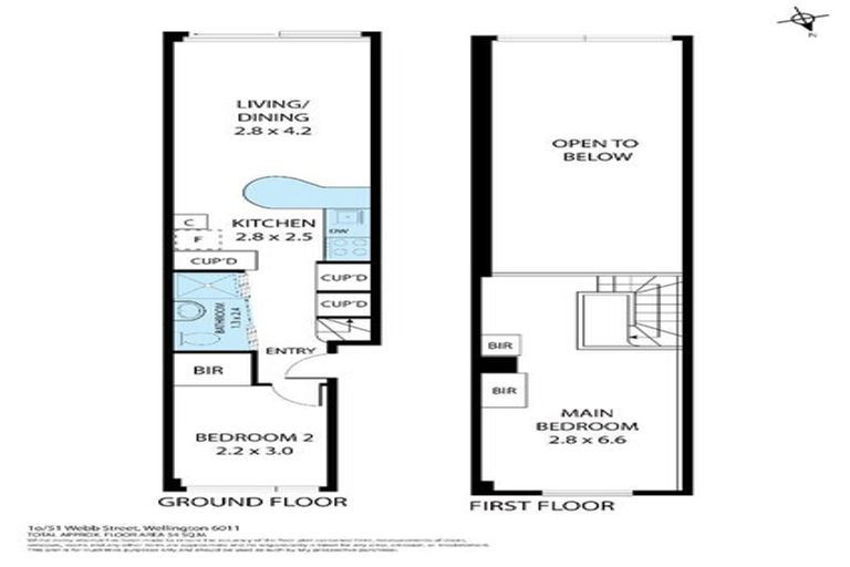 Photo of property in Qba Apartments, 1o/51 Webb Street, Mount Cook, Wellington, 6011