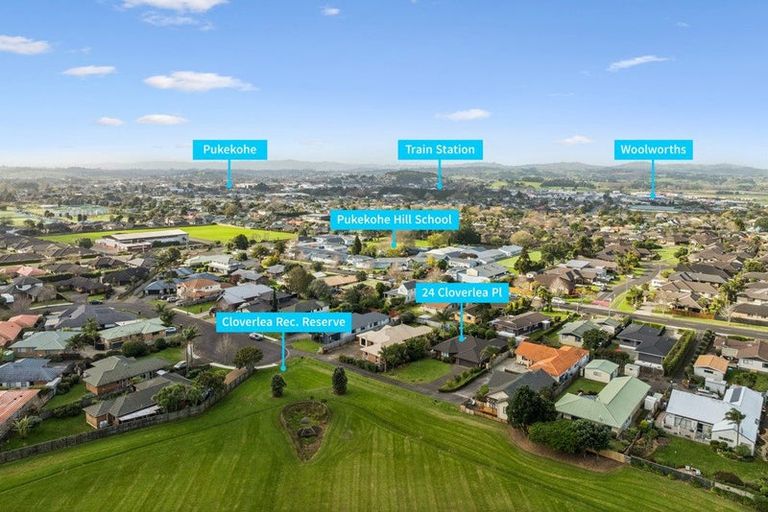 Photo of property in 24 Cloverlea Place, Pukekohe, 2120