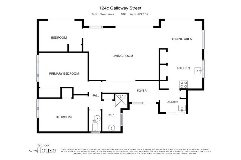 Photo of property in 124c Galloway Street, Hamilton East, Hamilton, 3216