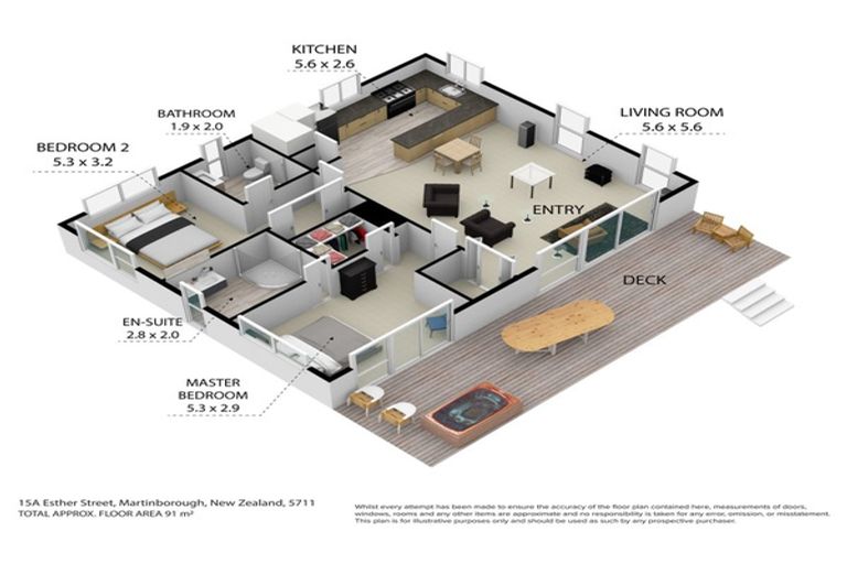 Photo of property in 15a Esther Street, Martinborough, 5711