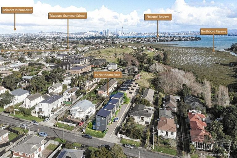 Photo of property in 5/49 Northboro Road, Belmont, Auckland, 0622