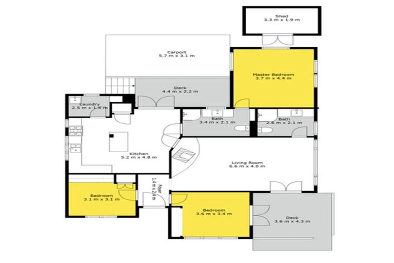 Photo of property in 122 Rathgar Road, Henderson, Auckland, 0610