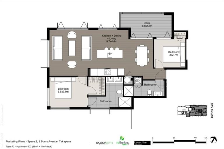 Photo of property in 3 Burns Avenue, Takapuna, Auckland, 0622