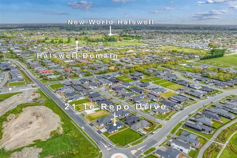 Photo of property in 21 Te Repo Drive, Halswell, Christchurch, 8025