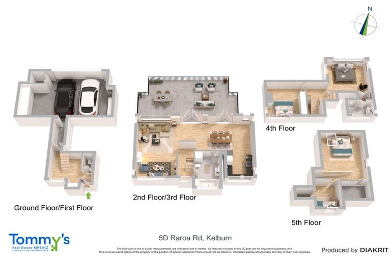 Photo of property in 5d Raroa Road, Kelburn, Wellington, 6012