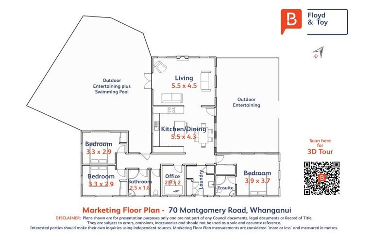 Photo of property in 70 Montgomery Road, Westmere, Whanganui, 4501