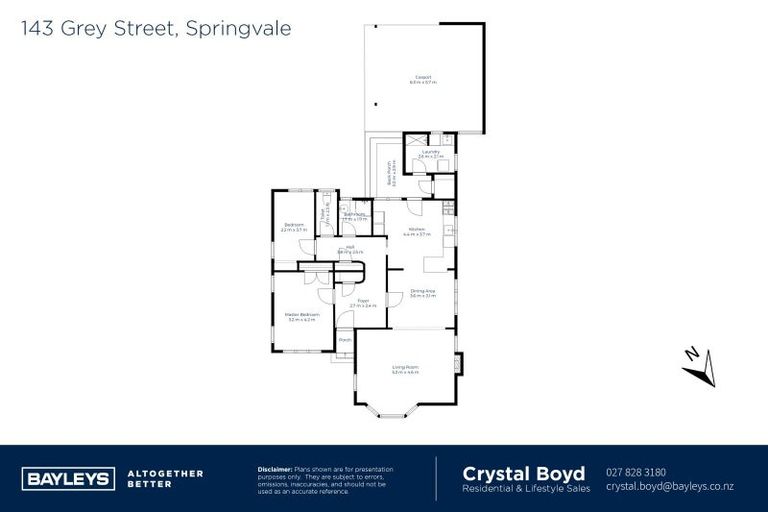 Photo of property in 143 Grey Street, Springvale, Whanganui, 4501
