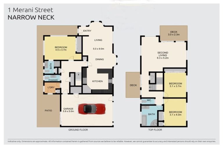 Photo of property in 2/20a Old Lake Road, Narrow Neck, Auckland, 0624